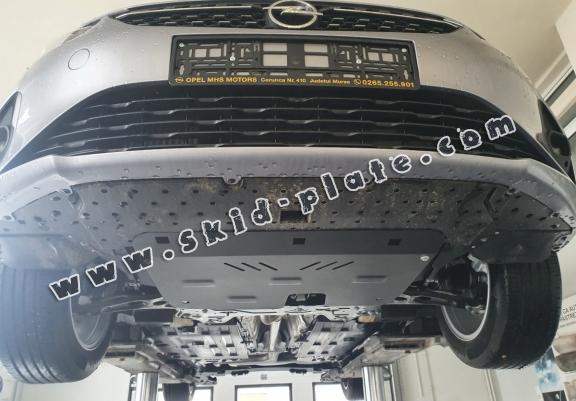 Steel skid plate for Opel Mokka