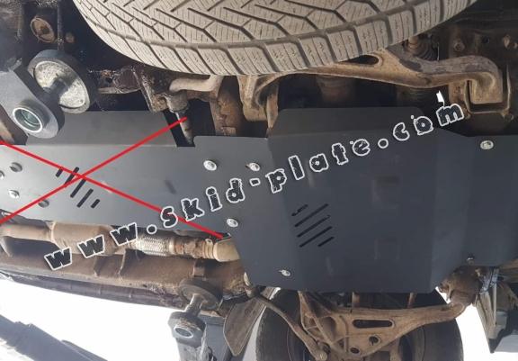 Steel skid plate for Suzuki Grand Vitara