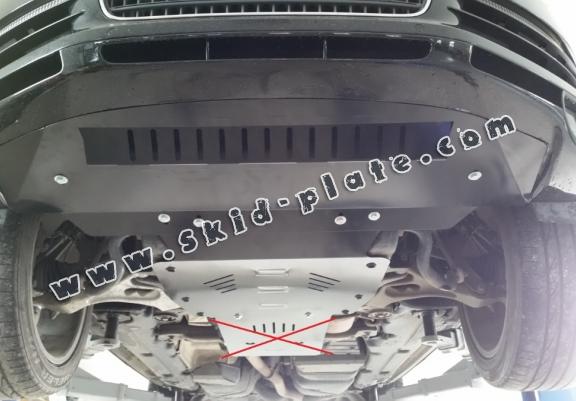 Steel skid plate for Audi Q7