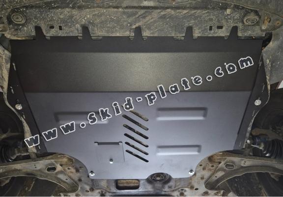 Steel skid plate for VW Caddy