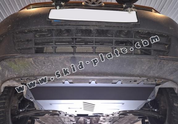 Steel skid plate for Skoda Superb