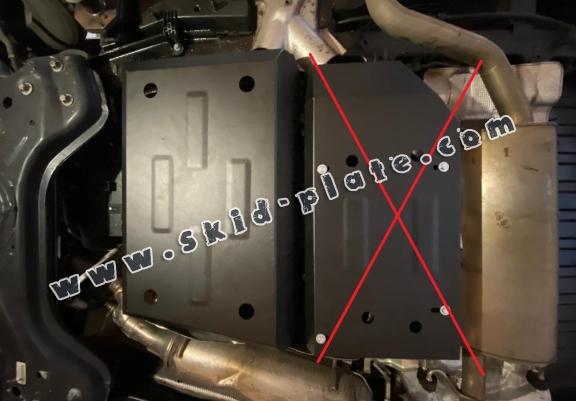 Steel fuel tank skid plate  for Toyota Proace Max