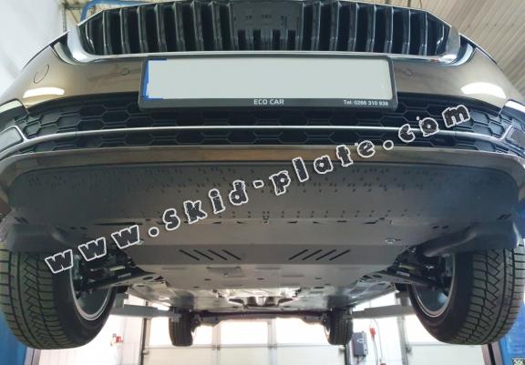 Steel skid plate for VW Golf  8