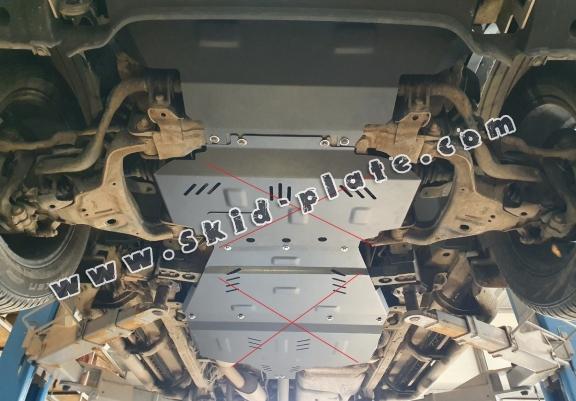 Steel radiator skid plate for Nissan Navara NP300 - D23