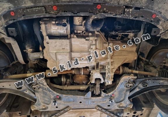 Steel skid plate for Ford Puma