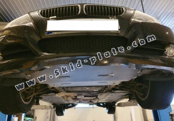 Steel radiator skid plate for BMW seria 3 - E90